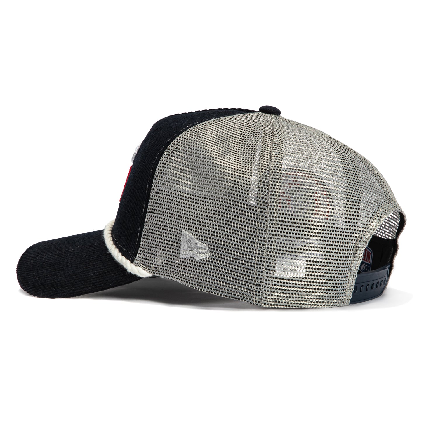 New Era 9Forty A-Frame Houston Texans Inaugural Season Patch Snapback Trucker Hat - Navy Blue | Official NFL Licensed Cap for Men & Women | Perfect for Football Games, Tailgating & Fan Gear Collection