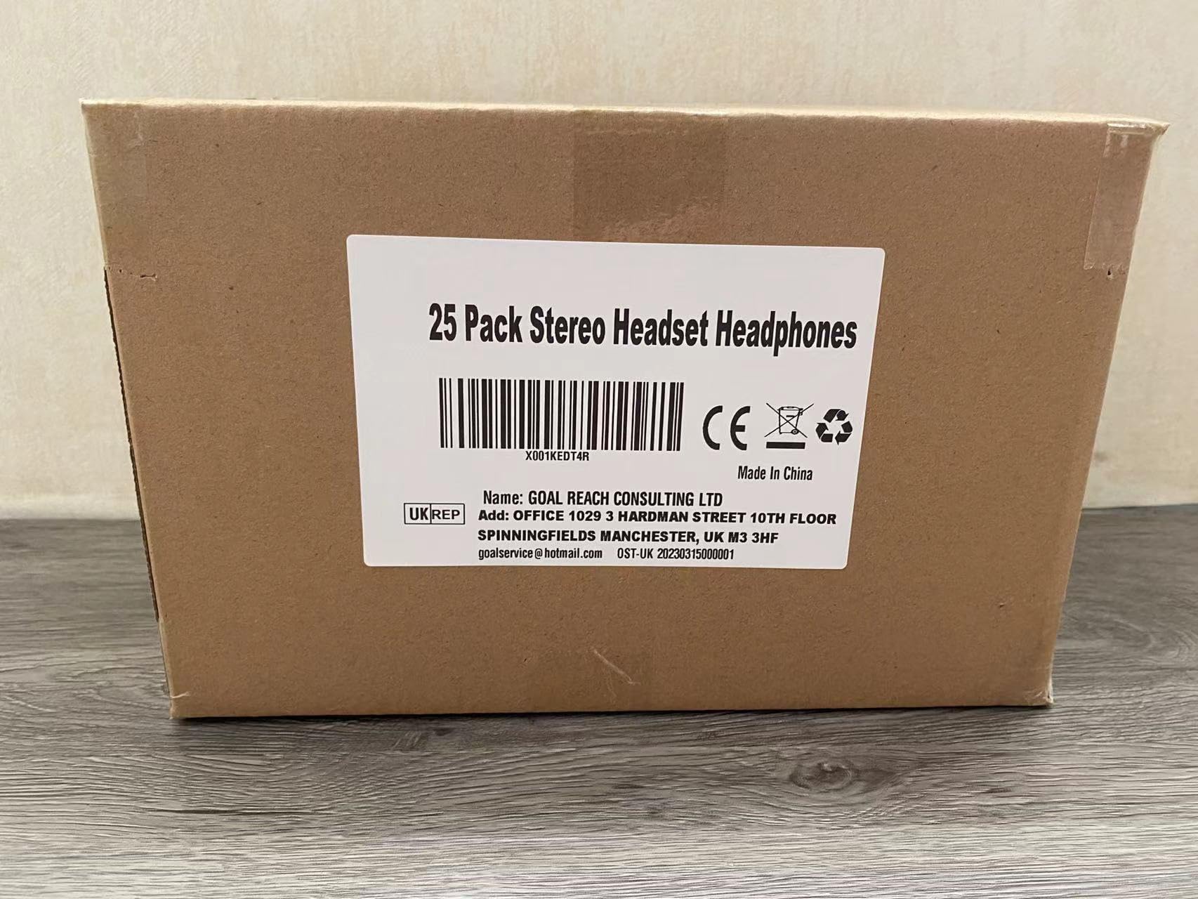 Bulk Classroom Headphones 25 Pack - Durable School Earbuds for Students, Noise Isolating Headphones for Libraries, Museums, Hotels & Hospitals - Perfect for Online Learning, Audio Tours & Quiet Study Areas