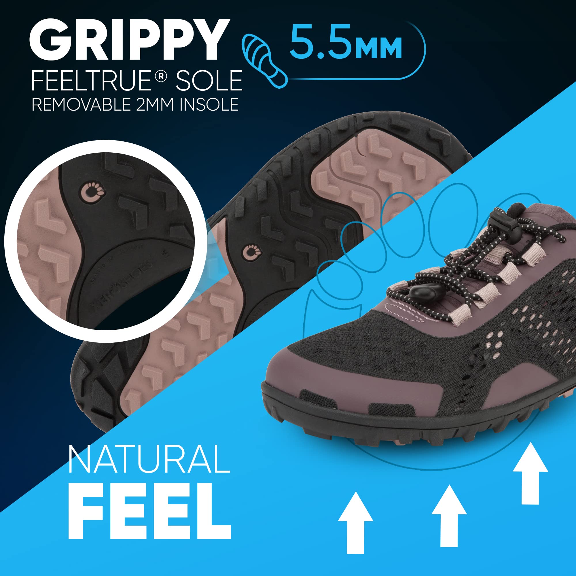 Xero Shoes Barefoot Water Shoes for Women - Aqua X Sport Minimalist Water Shoes with Wide Toe Box & Zero Drop Heel | Beach Running, Hiking, Swimming & Water Activities | Lightweight Quick-Dry Barefoot Shoes for Outdoor Sports