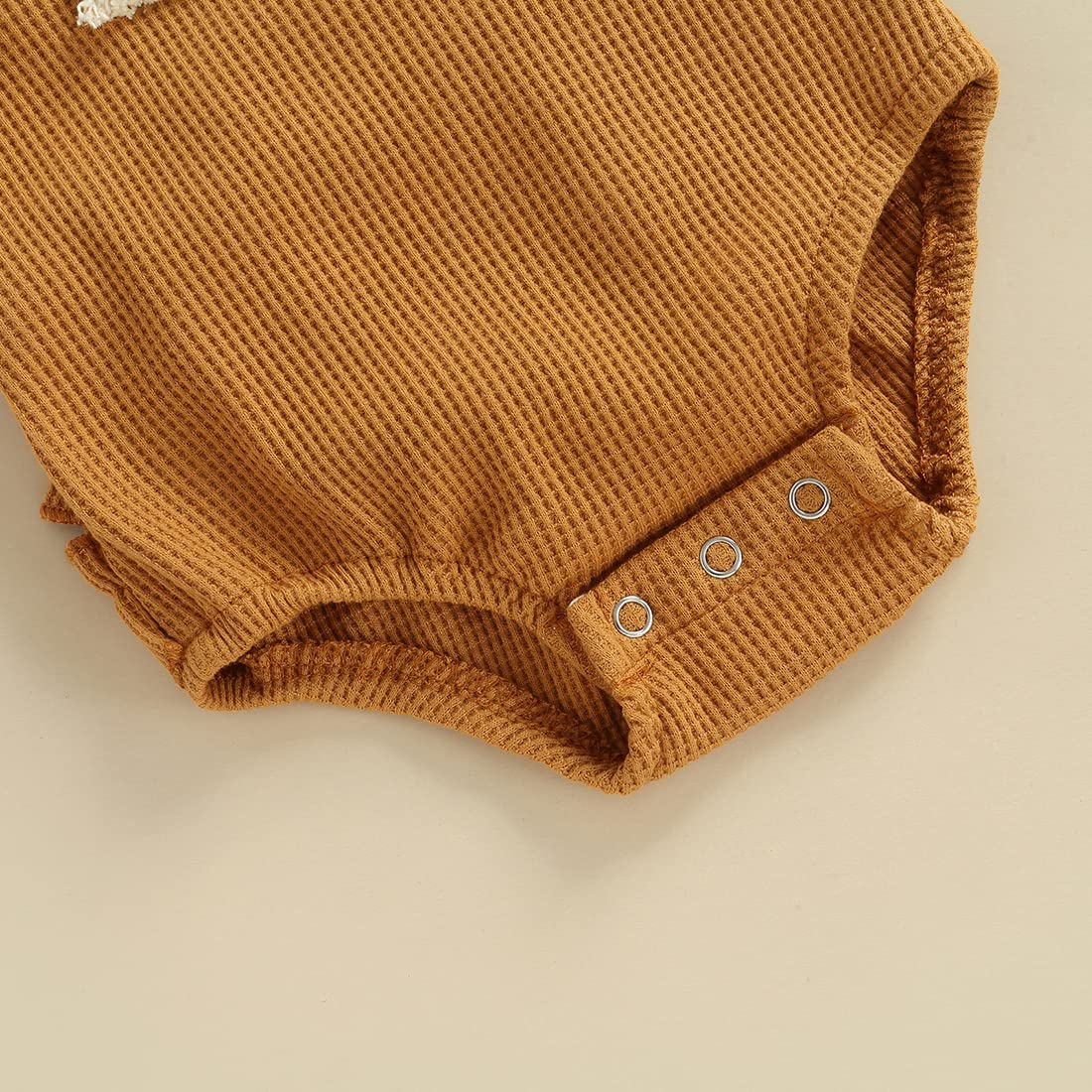 MERSARIPHY Boho Baby Girl Clothes - Cotton Linen Romper with Adjustable Straps, Newborn Summer Bodysuit Tops | Perfect for Photoshoots, Beach Outings & Casual Wear