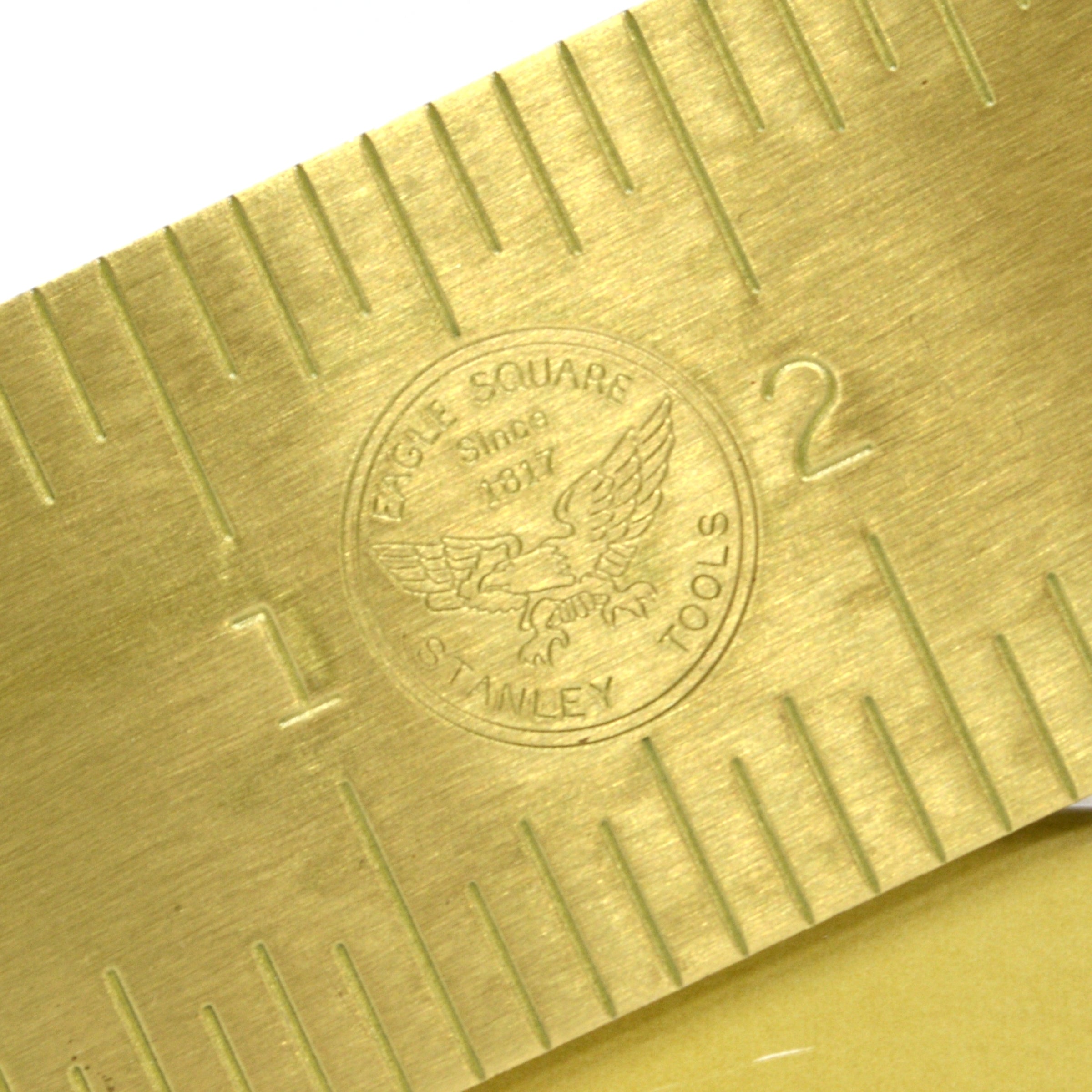 STANLEY EAGLE TRY SQUARE #93-507 150th Anniversary Edition - Precision Measuring Tool for Woodworking & Metalworking - Includes Original Box & Documentation