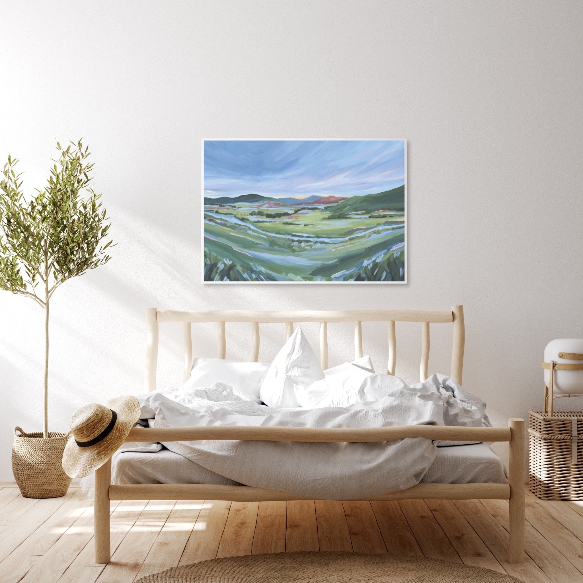Loveland Art Print - Beautiful Wall Decor for Home, Office & Gifts - Perfect for Living Room, Bedroom & Wedding Presents