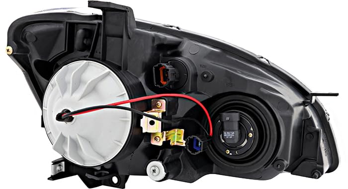 Nissan Altima Headlights Replacement Set - Compatible with 2002 2003 2004 Models - Halogen Headlamps for Driver & Passenger Side - Perfect for Night Driving and Foggy Conditions