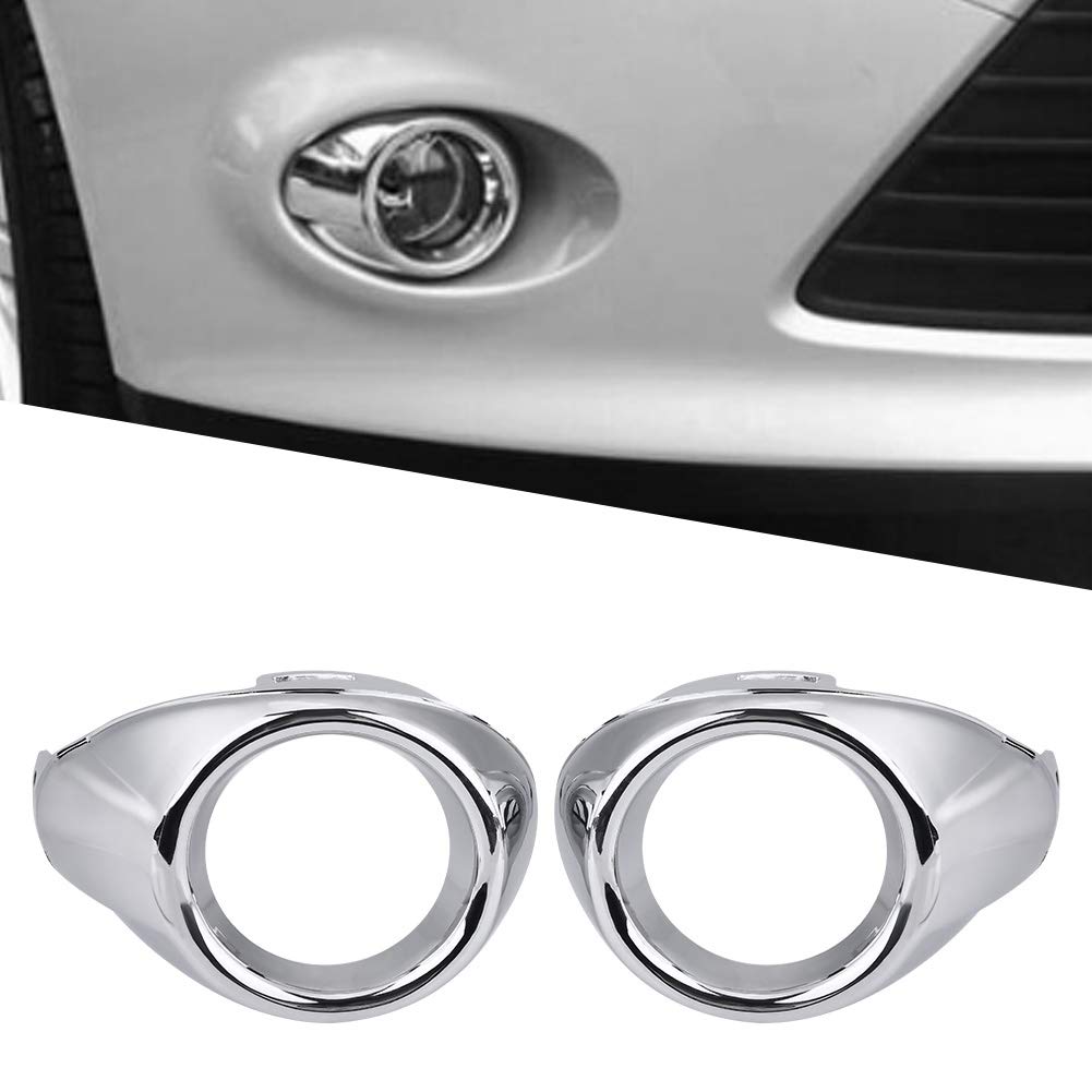 Ford Focus 2012-2014 Fog Light Bezel Cover - Front Bumper Trim for Night Driving