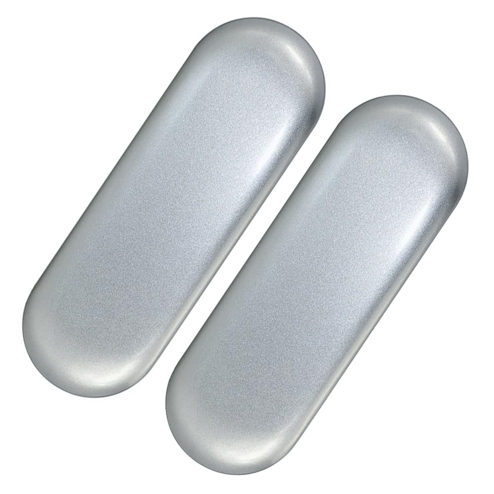2-Piece Metal Eyelash Tweezer Storage Case Box - Silver Lash Tweezer Organizer for Professional Makeup Artists & Salon Use - Perfect for Travel, Home, and Beauty Salon Organization