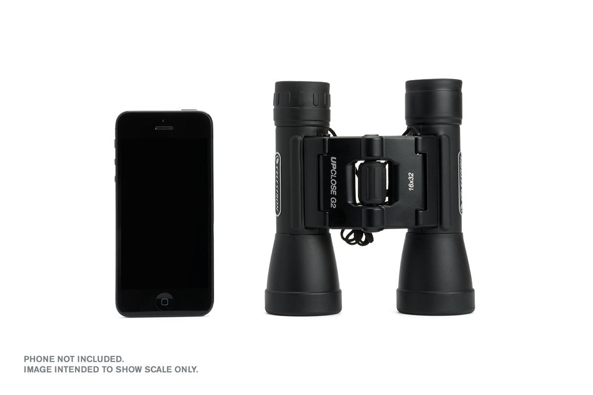 UpClose G2 16x32mm Roof Prism Binoculars - Compact & Lightweight for Bird Watching, Hiking, and Outdoor Adventures (Clamshell Packaging)
