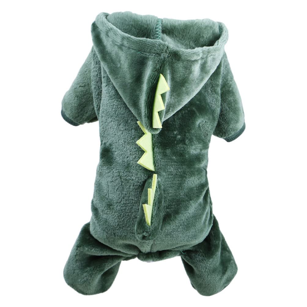 POPETPOP Halloween Cat & Dog Costumes - Soft Coral Fleece Pet Clothing for Kittens & Puppies - Cute Halloween Outfits for Stuffed Animals & Pets