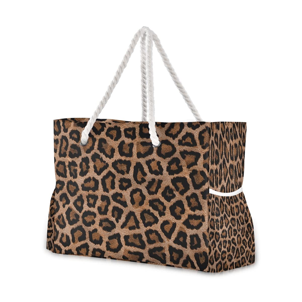 Large Beach Tote Bag with Starfish Seashell Design - Waterproof Travel Shoulder Bag for Women, Gym, Sports & Vacation | Perfect for Pool, Beach Trips & Summer Outings