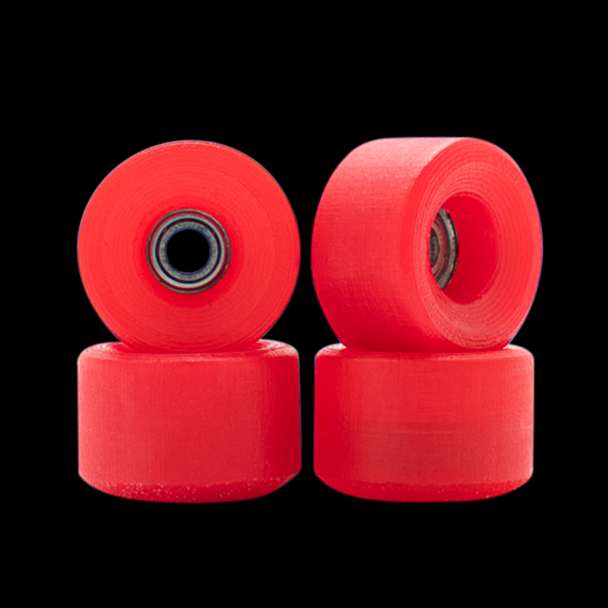 Premium BullGod Urethane Fingerboard Wheels - Fatties Style for Smooth Tricks & Performance | Perfect for Skateboard Enthusiasts & Fingerboard Competitions