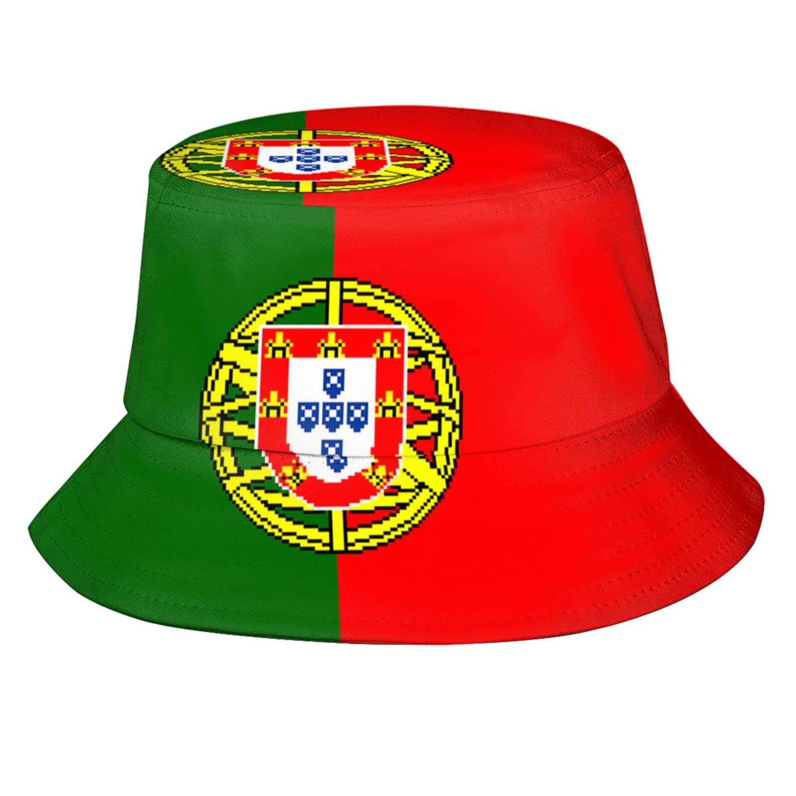 Stylish Packable Flag Bucket Hat - UV Protection Sun Cap for Women & Men | Patriotic Outdoor Fashion, Beach, Fishing & Summer Activities