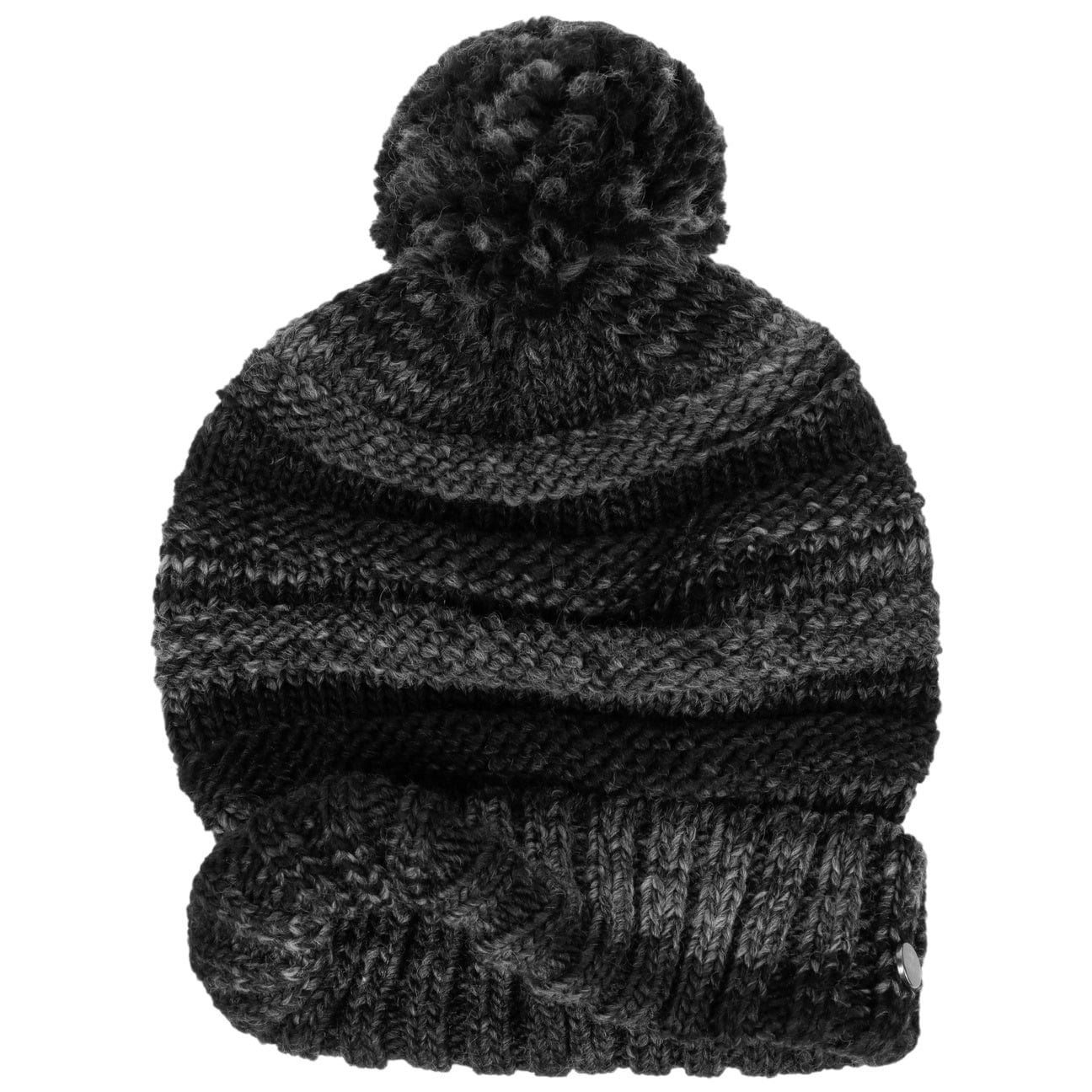 Lierys Faux Fur Pompom Beanie - Soft Winter Knit Hat for Women & Men - Cozy Cold Weather Accessory for Skiing, Snowboarding & Outdoor Activities