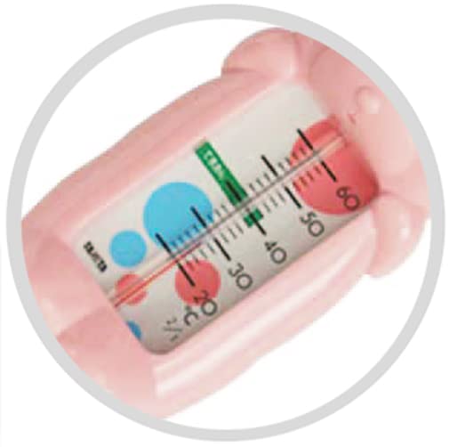 Tanita Digital Hot Water Temperature Gauge with Sea Otter Design - Accurate Bath & Kitchen Thermometer (Model 5417, Japan Import) | Perfect for Baby Baths, Cooking, and Home Brewing