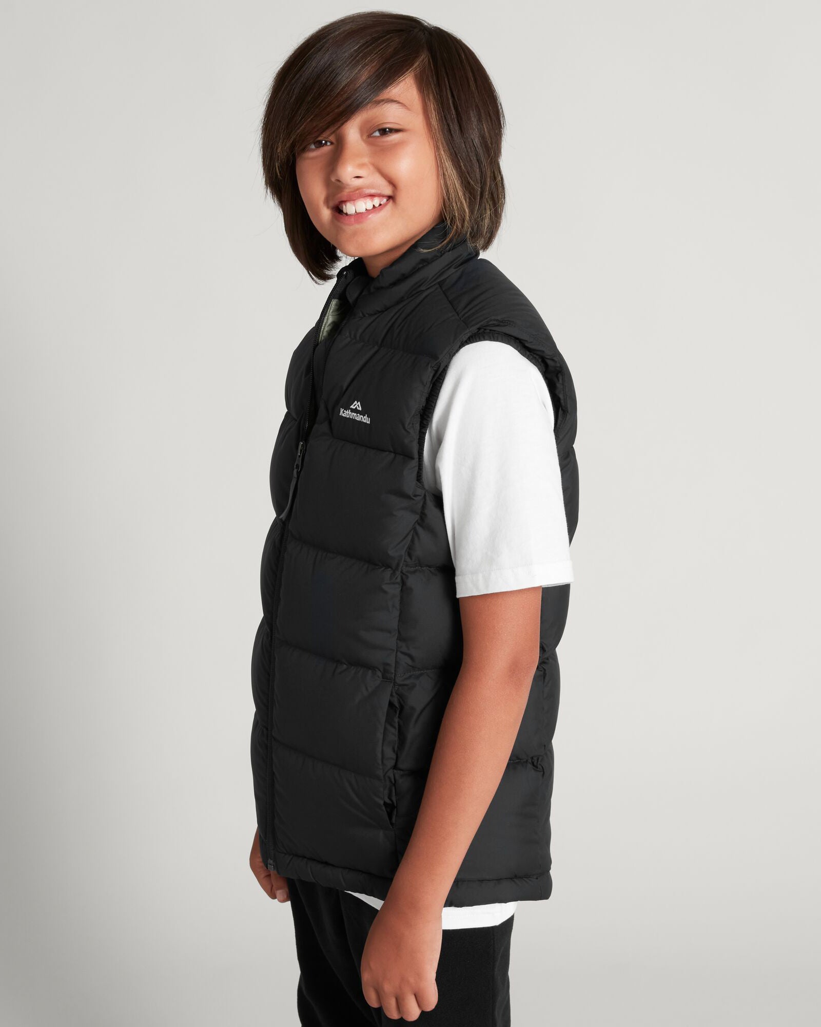 Boys' Epiq Down Vest - Lightweight Warm Winter Puffer Jacket for Kids - Black - Perfect for Outdoor Activities & Cold Weather