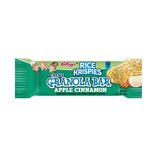 Crunchy Berry Granola Bars with Toasted Rice Cereal - Natural Energy Snack Rich in Fiber, Vitamins & Minerals - No Artificial Flavors or Colors - 1.27oz Single Pack - Perfect for Hiking, School Lunches & On-the-Go Snacking