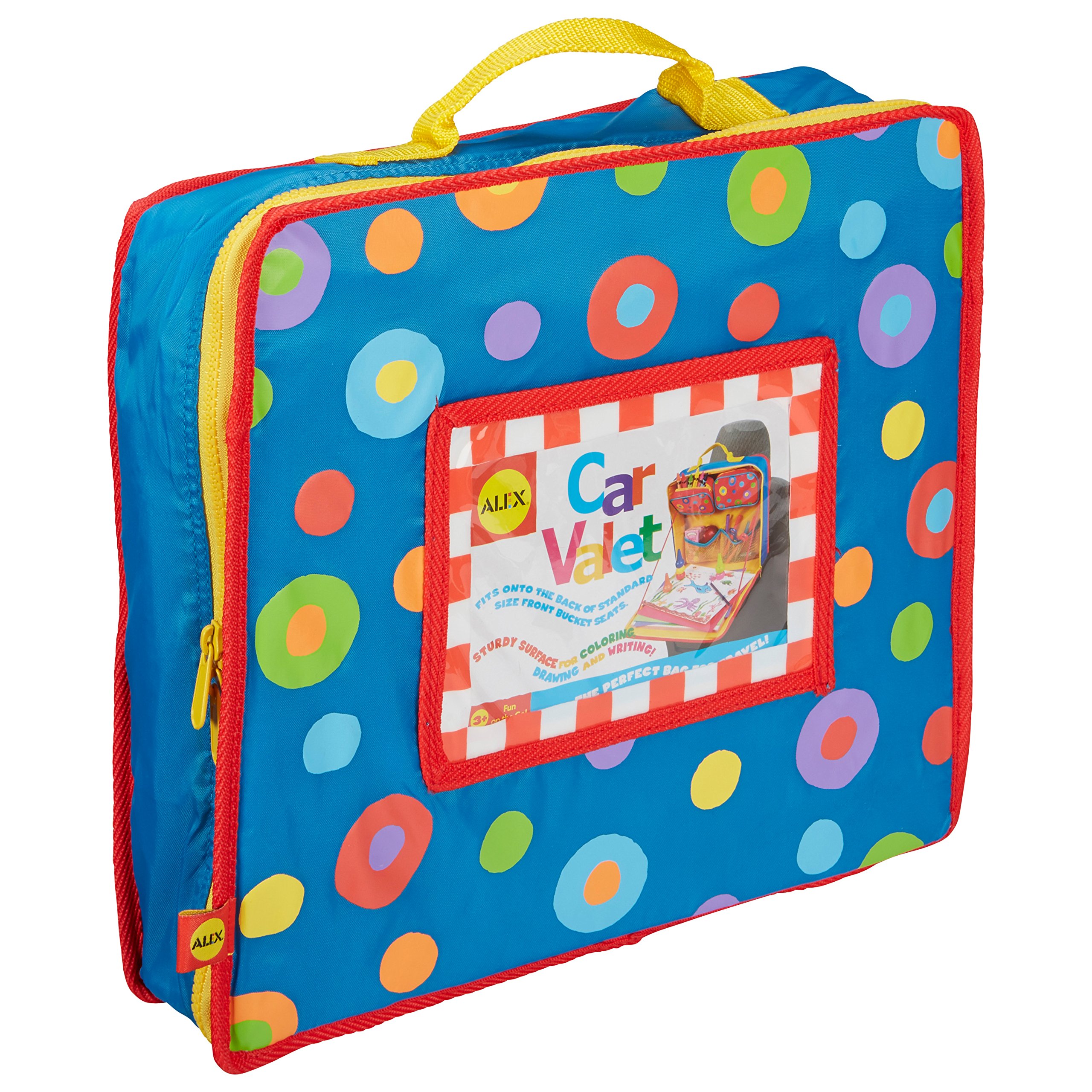 ALEX Toys Artist Studio Car Valet - Portable Kids Art Set with 50+ Supplies for Travel & Road Trips | Creative Drawing Kit for Children Ages 6+ | Perfect Gift for Birthday & Holiday Crafts
