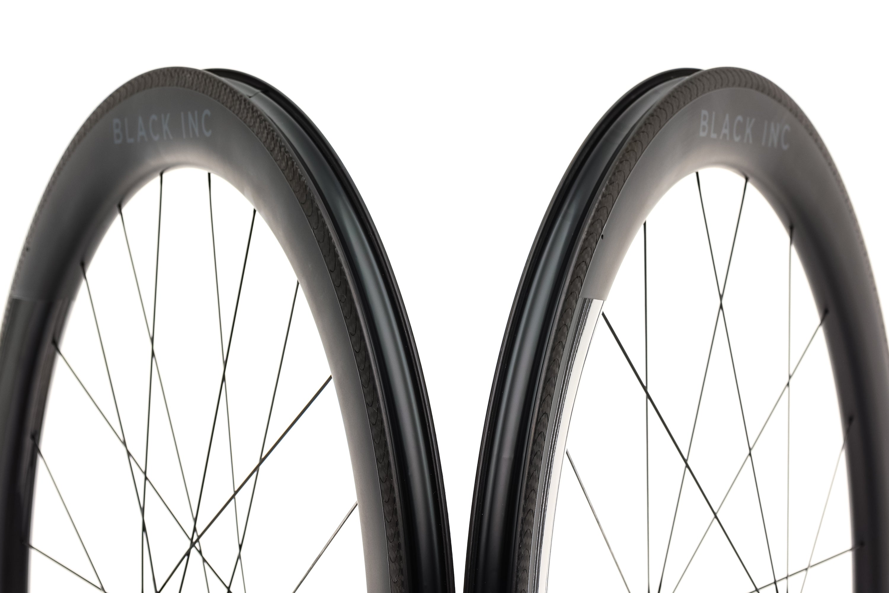 Black Inc Sixty Carbon Tubeless 700c Wheelset - Lightweight Aero Road Bike Wheels for Racing & Performance Cycling | Perfect for Road Racers & Triathletes