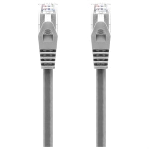 Alogic 10m Grey CAT6 Ethernet Cable - 24 AWG, Gold Plated RJ45 Connectors, 1Gbps High-Speed Network Patch Cord for Routers, Modems, Gaming & Office Use