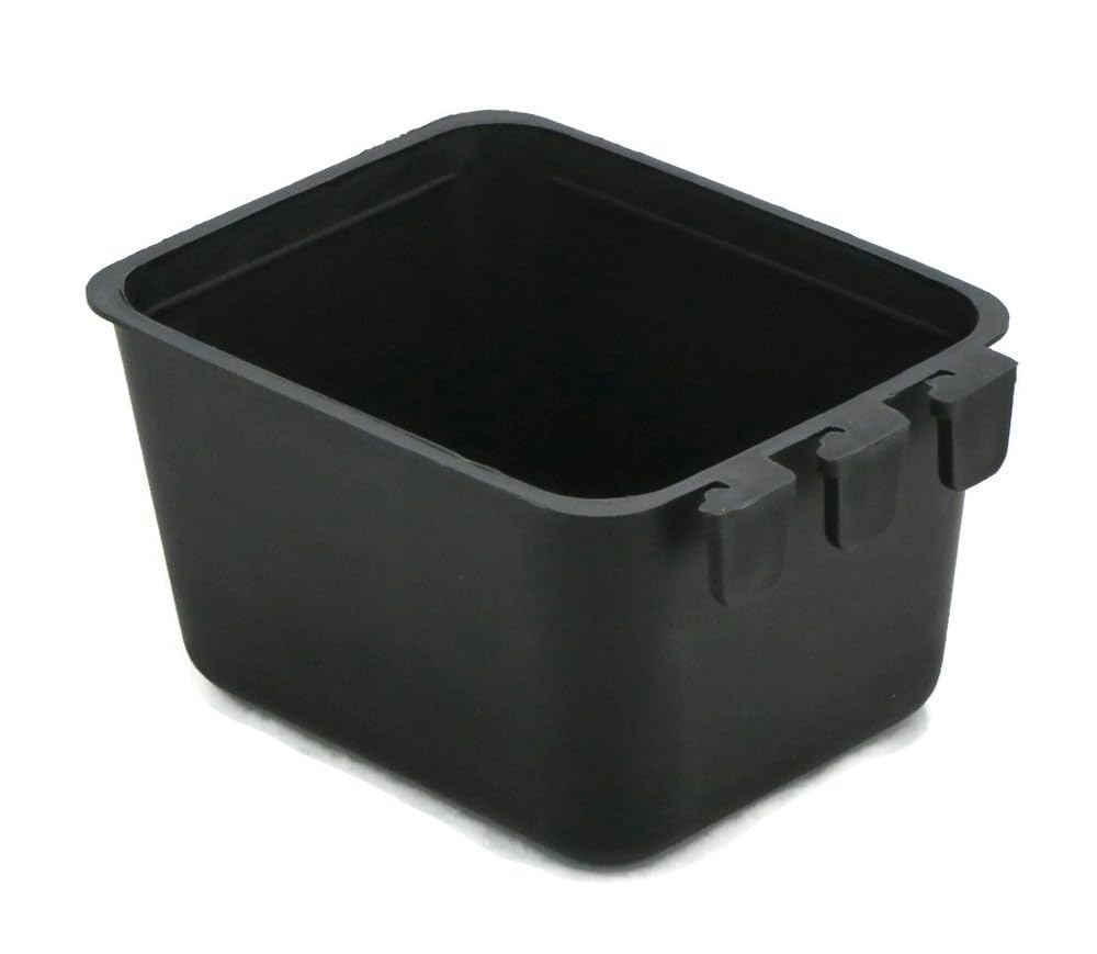 100-Pack Black Plastic Cage Cups - Flexible, Durable, Freeze-Proof for Outdoor Winter Use - Prevent Freezing & Breaking - Perfect for Camping, Hiking, and Cold Weather Activities