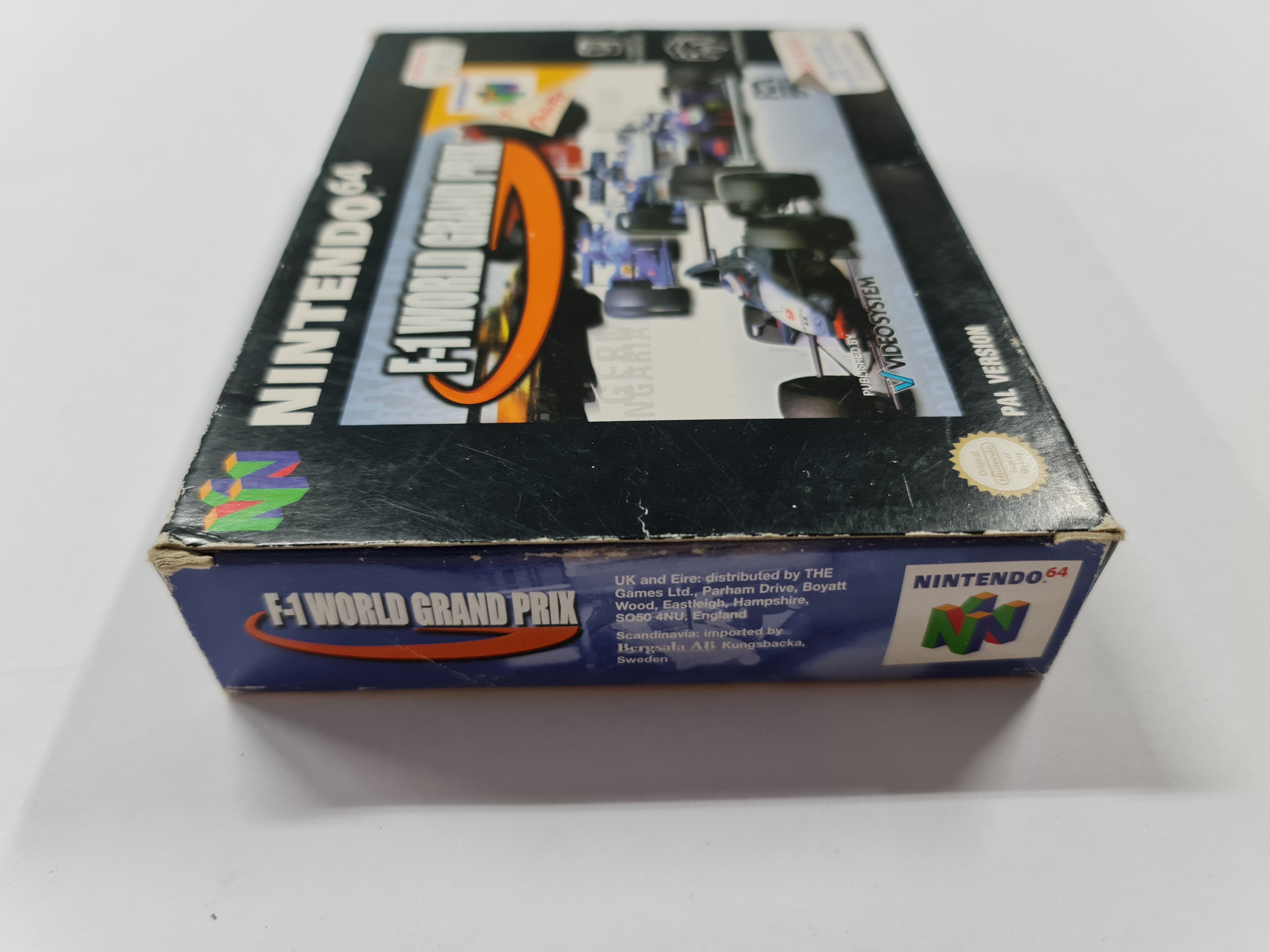 F1 World Grand Prix Complete Racing Game Set - Authentic In-Box Edition for PlayStation | Perfect for Racing Enthusiasts & Collectors
