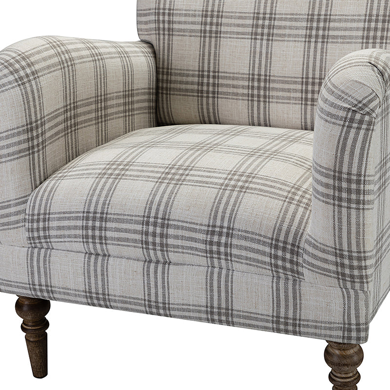 Sadie Upholstered Armchair with Side Table - 2 Piece Living Room Furniture Set for Small Spaces, Apartments & Cozy Reading Nooks