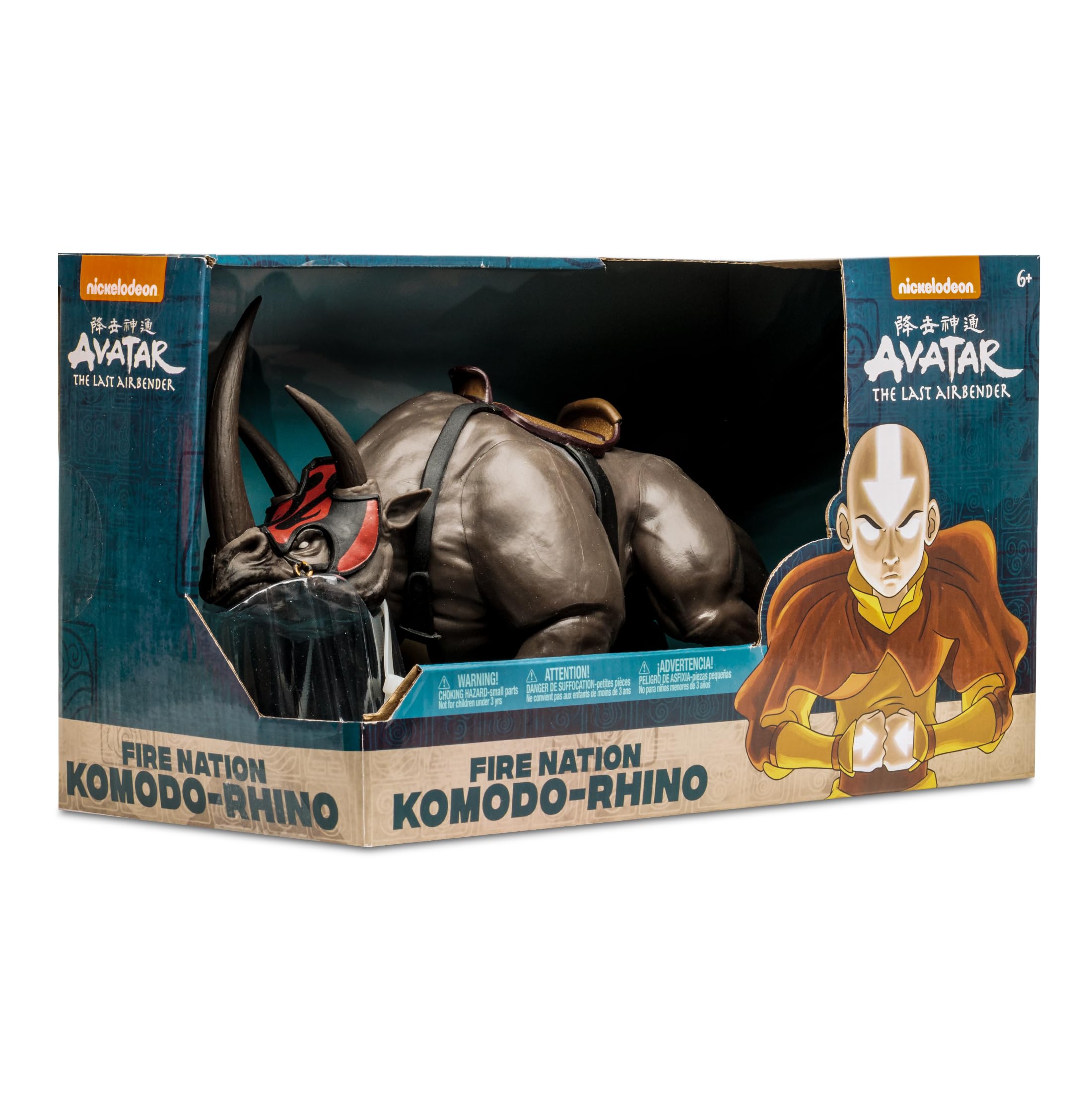 McFarlane Toys Avatar The Last Airbender Fire Nation War Rhino Action Figure - Collectible Toy for Fans, Gift for Kids & Adults - Perfect for Display, Play & Themed Collections