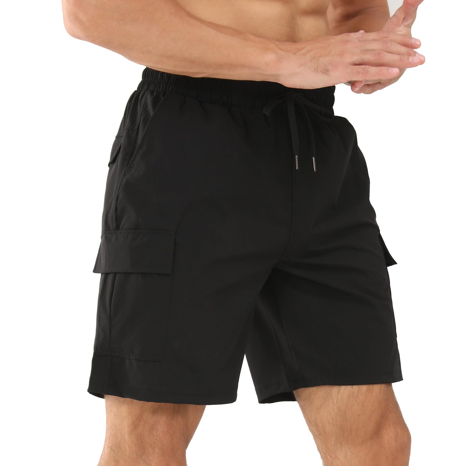 Surenow Men's Quick Dry Running Shorts - Lightweight Athletic Gym Shorts for Workout, Hiking & Sports | Perfect for Jogging, Training & Outdoor Activities