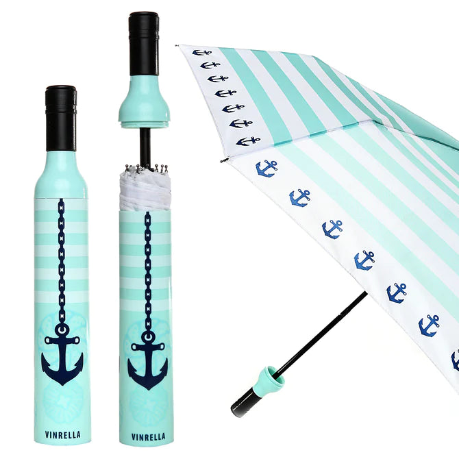 Vinrella Windproof Travel Umbrella - Compact Folding Portable for Men & Women - Perfect for Rainy Days, Commuting, and Outdoor Activities