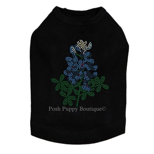 Bluebonnet Rhinestone Tank Tops for Women - Sparkling Summer Tops in Multiple Colors - Perfect for Parties, Beach & Casual Wear