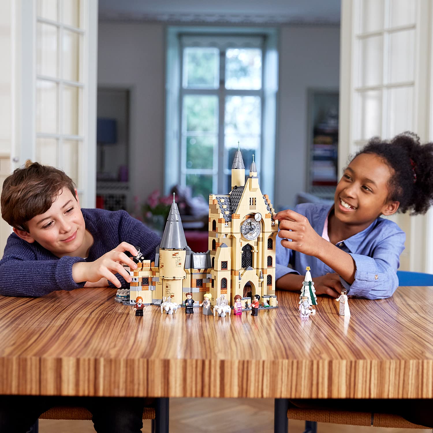 LEGO Harry Potter Hogwarts Clock Tower Building Set 75948 - Compatible with Great Hall & Whomping Willow Castle - Collectible Toy Gift for Kids & Adults - Perfect for Harry Potter Fans, Birthday Gifts & Home Decor