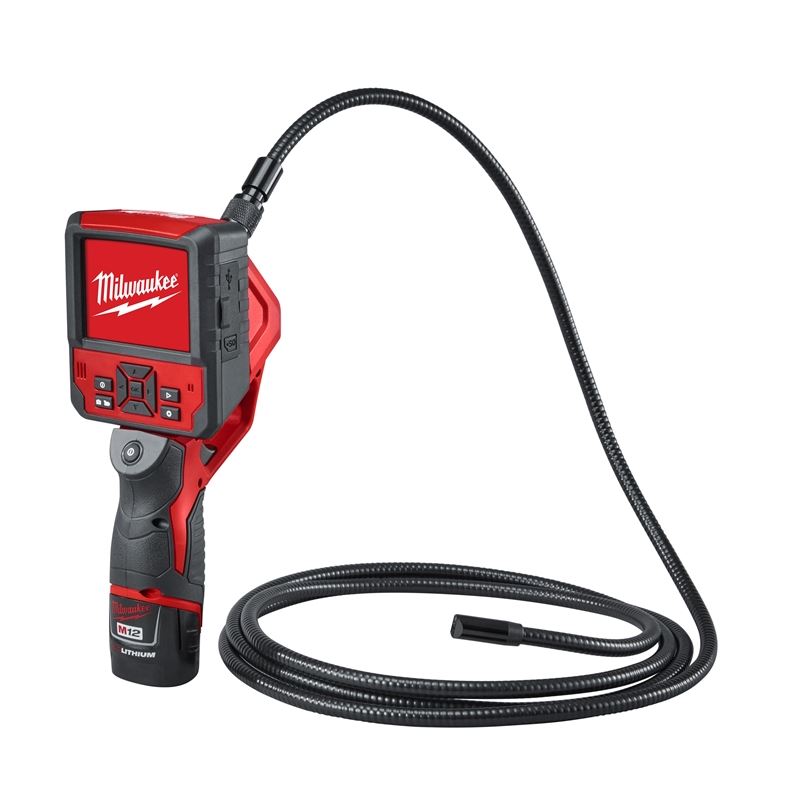 2316 21 M12 12V Lithium-Ion Cordless Drill Kit with 9 ft. Flex Spector - Perfect for DIY Projects, Home Repairs & Professional Construction Work