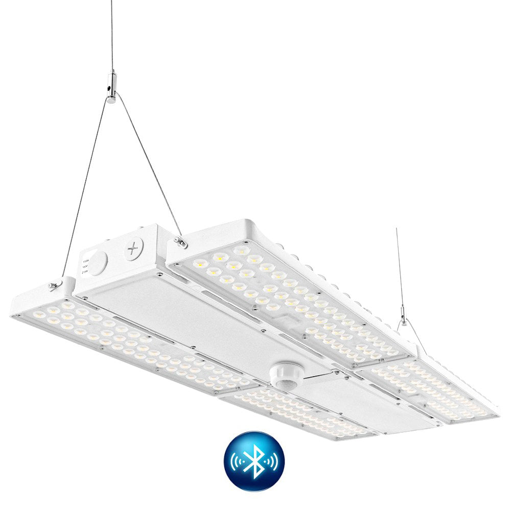 PAVO V LED High Bay Light 420W/360W/310W Selectable - 63,800 Lumens - 120-277V - 5000K Daylight White - Equivalent to 1000W Metal Halide - Ideal for Warehouses, Factories & Commercial Spaces