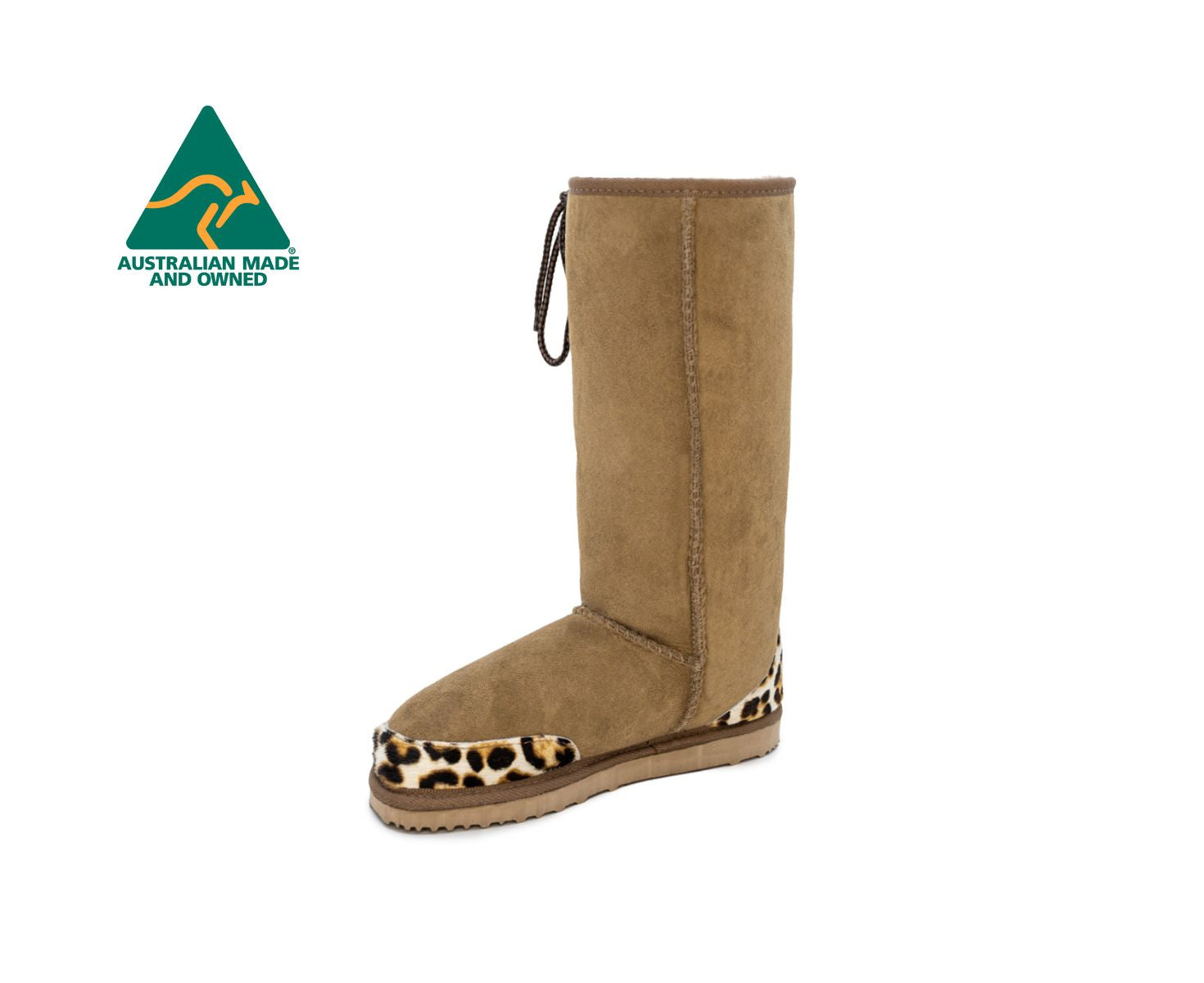 Classic Long Lace-Up UGG Boots for Women - Warm Winter Snow Boots with Fur Lining | Perfect for Cold Weather, Outdoor Activities & Casual Wear