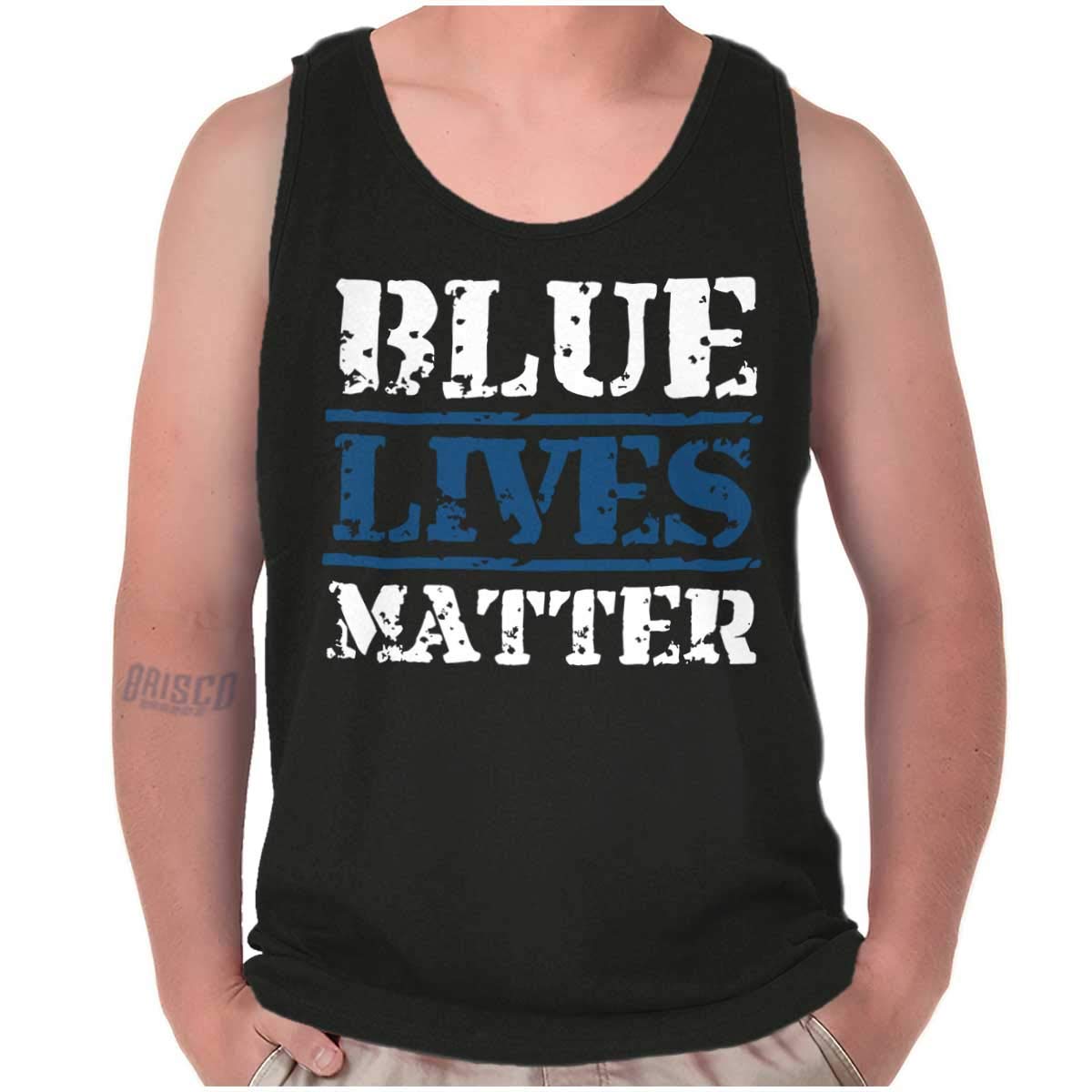 Blue Lives Matter Pro Police Rights Tank Top for Men & Women - Support Law Enforcement with Comfortable Casual Wear for Everyday & Outdoor Activities