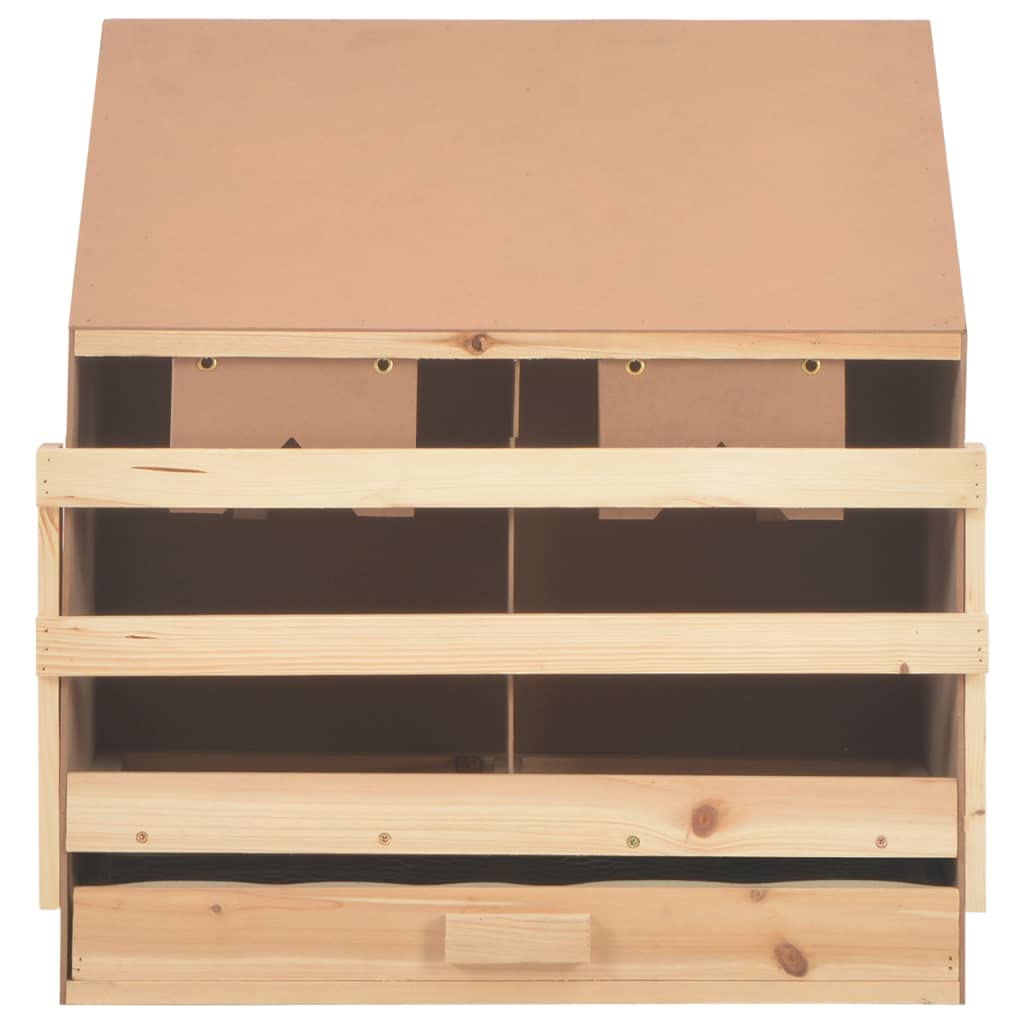 Premium Solid Pine Wood Egg Incubator with Automatic Turner - 24.8