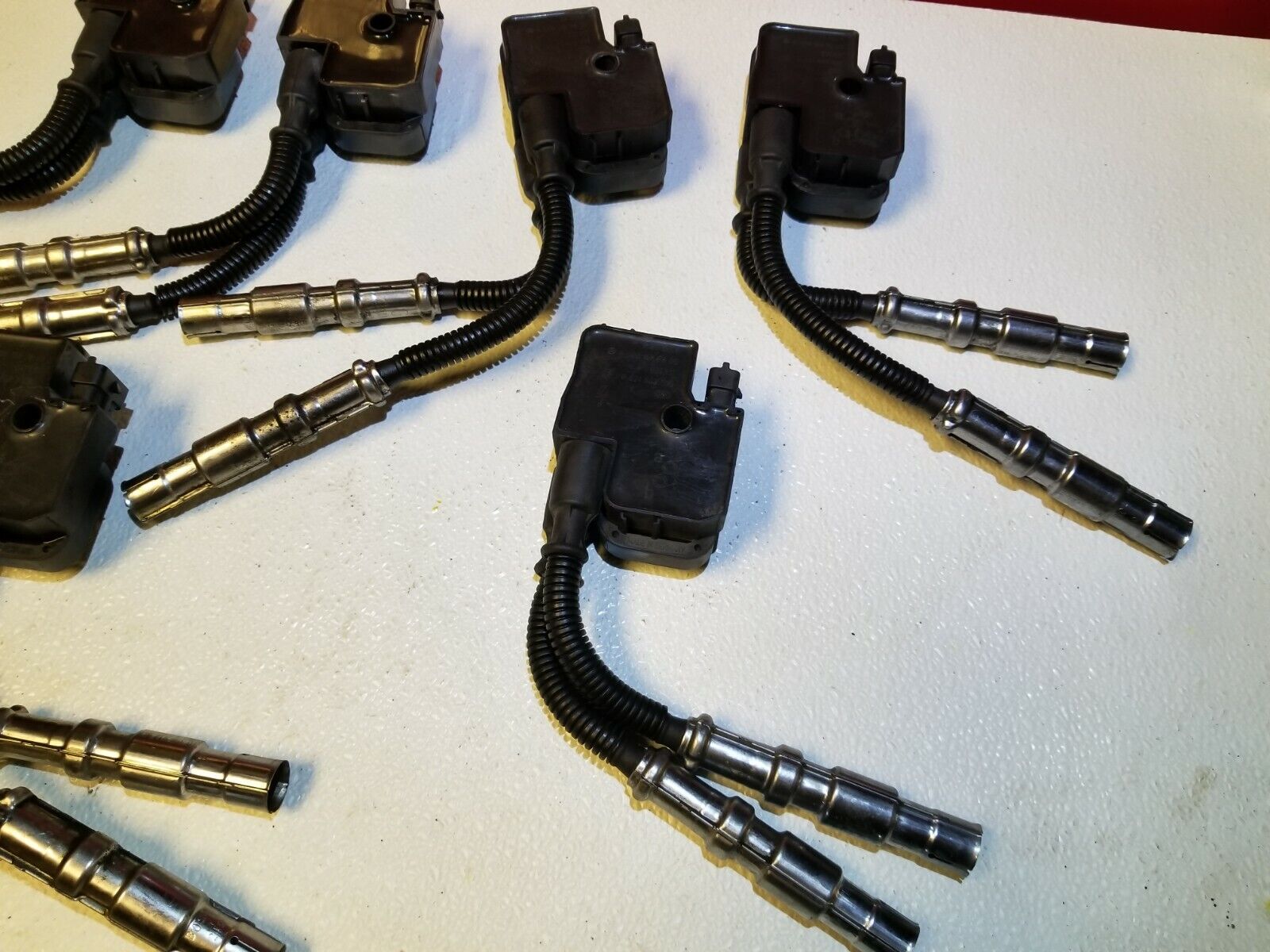 Original Mercedes CL500 Ignition Coil Set (8pcs) - OEM M113 5.0L for 2003-2006 Models - Perfect for Engine Performance & Smooth Driving