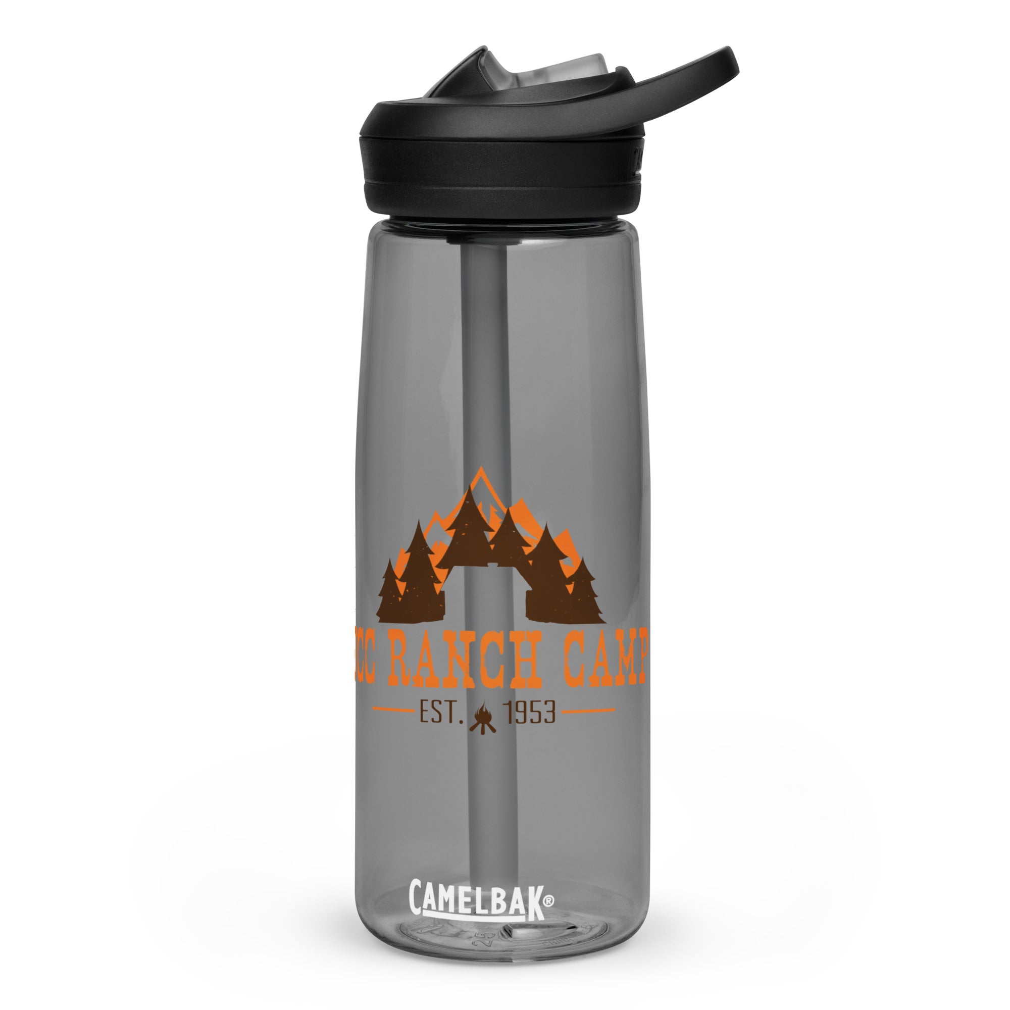 JCC Ranch CamelBak Sports Water Bottle - BPA Free Hydration Pack for Running, Hiking & Cycling - Leak Proof Water Container for Outdoor Adventures & Gym Workouts