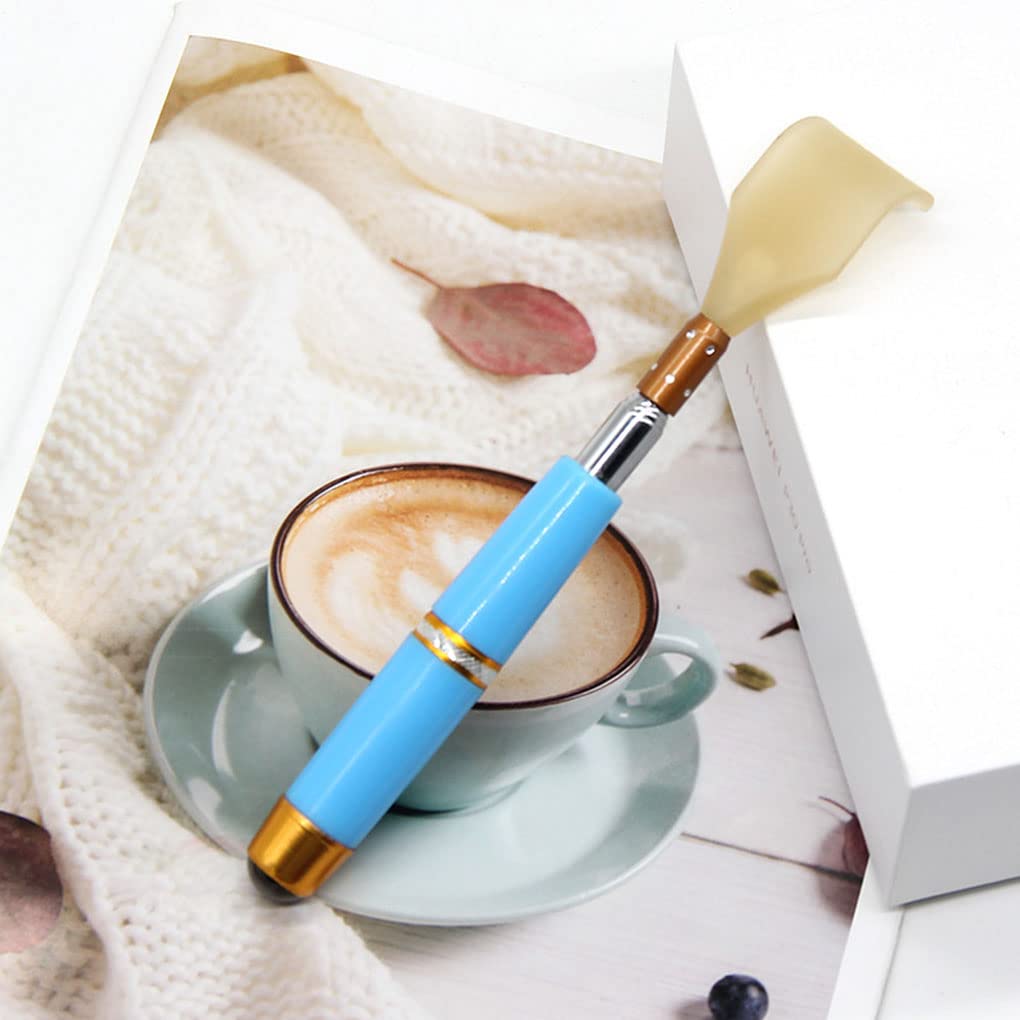 Extendable Telescopic Back Scratcher with Massage Beads - Portable Handheld Back Scratcher for Itch Relief & Acupressure Therapy - Magnetic Bead Massager for Shoulder, Neck & Back Pain Relief - Perfect for Home, Office & Travel Use (Blue)