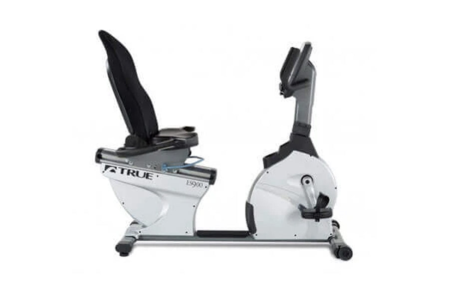 TRUE ES900 Recumbent Exercise Bike for Home Gym - Comfortable Low-Impact Workout Machine for Seniors & Physical Therapy - Perfect for Small Spaces & Indoor Cardio Training