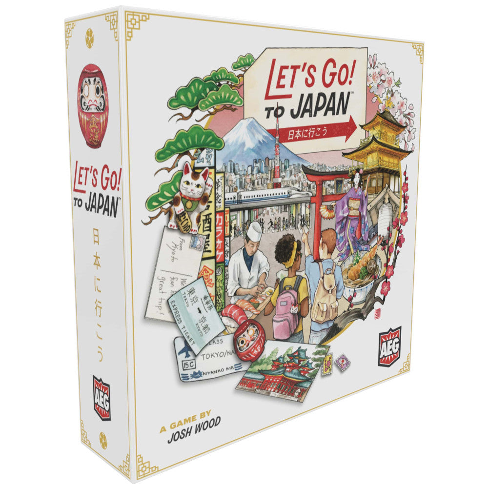 AEG: Let's Go! To Japan - Strategic Vacation Card Game for Family Game Night & Travel Fun