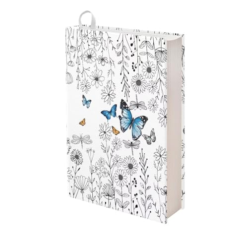 Blue Butterfly Floral