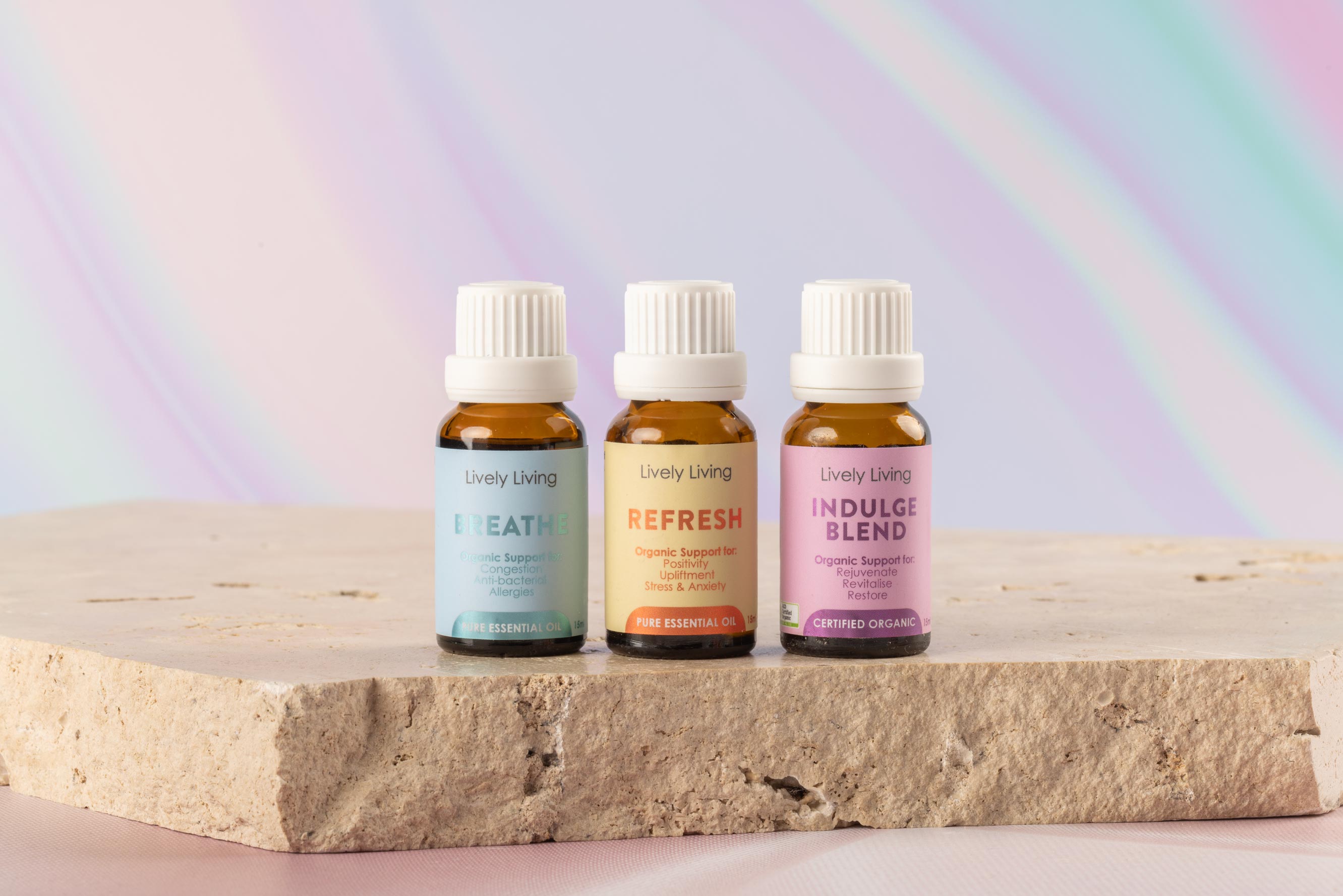 Renewal Essential Oil Trio Set - Lavender, Peppermint & Eucalyptus - Aromatherapy for Relaxation, Stress Relief & Better Sleep - Perfect for Diffusers, Massage & Home Spa