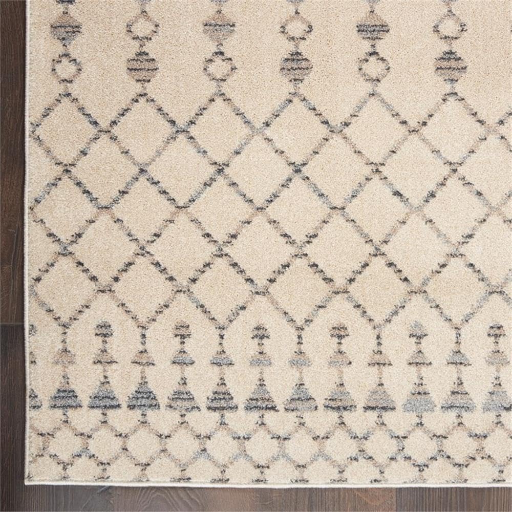 Nourison Royal Moroccan Farmhouse Beige/Grey 2'3