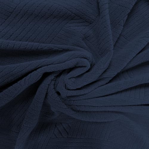 Interweave Pattern Navy Blue