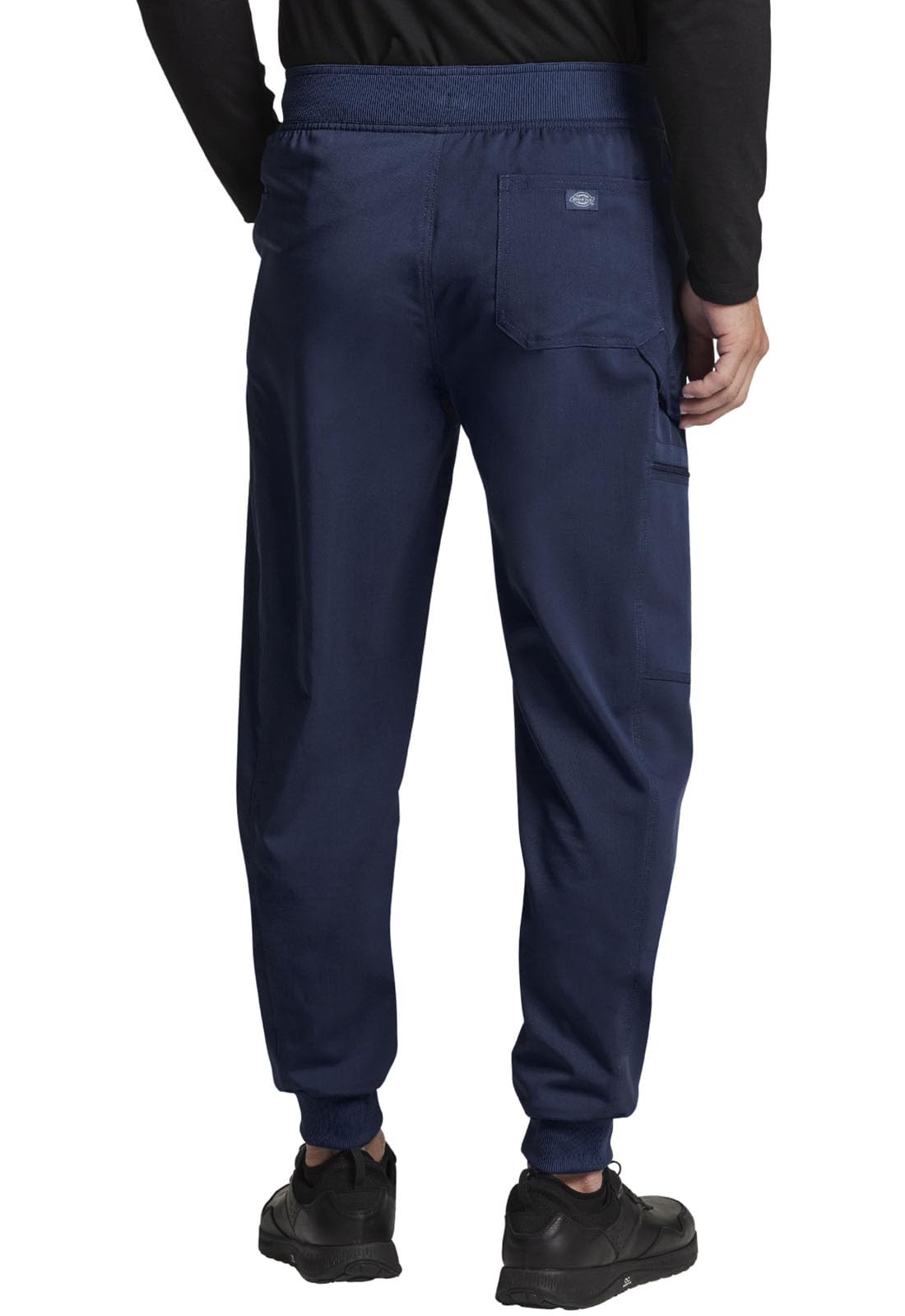 **Dickies Men's DK224 Mid-Rise Jogger Scrub Pants - Stretch Fabric, Comfort Fit for Medical & Healthcare Professionals**    *(Perfect for Nurses, Doctors & Healthcare Workers - Comfortable & Durable for Long Shifts)*