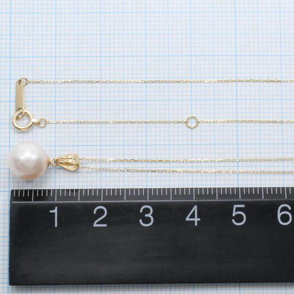 18K Yellow Gold Pearl Necklace for Women - Elegant Luxury Jewelry Gift for Birthday, Anniversary & Special Occasions