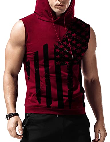 Red-american Flag