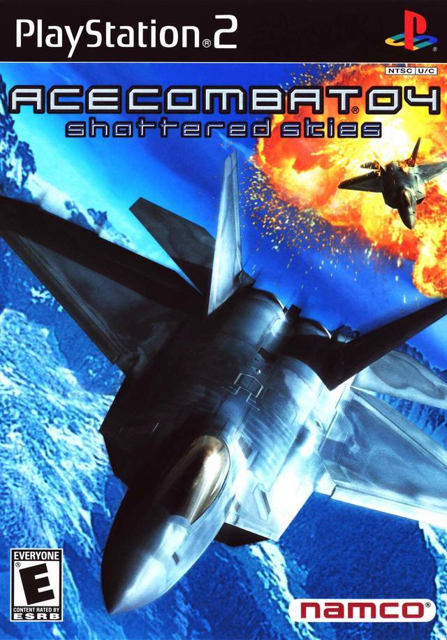 Ace Combat 04: Shattered Skies - PS2 Game | Classic Air Combat Simulation for PlayStation 2 | Perfect for Flight Enthusiasts & Retro Gaming Collectors