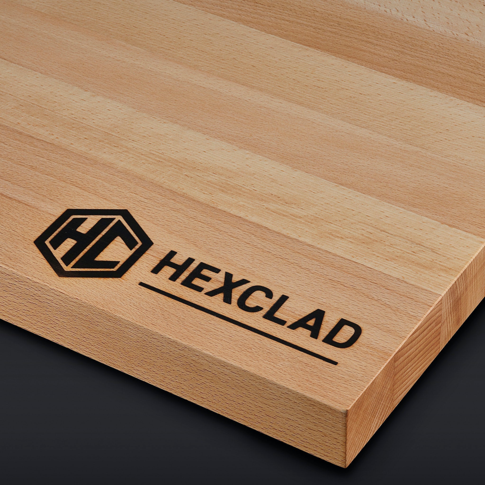 HexClad Premium Beechwood Cutting Board - Extra Large 18x12 Inch - Non-Slip Juice Groove - Perfect for Meat, Vegetables & Meal Prep - Ideal for Home Kitchen & Professional Chefs