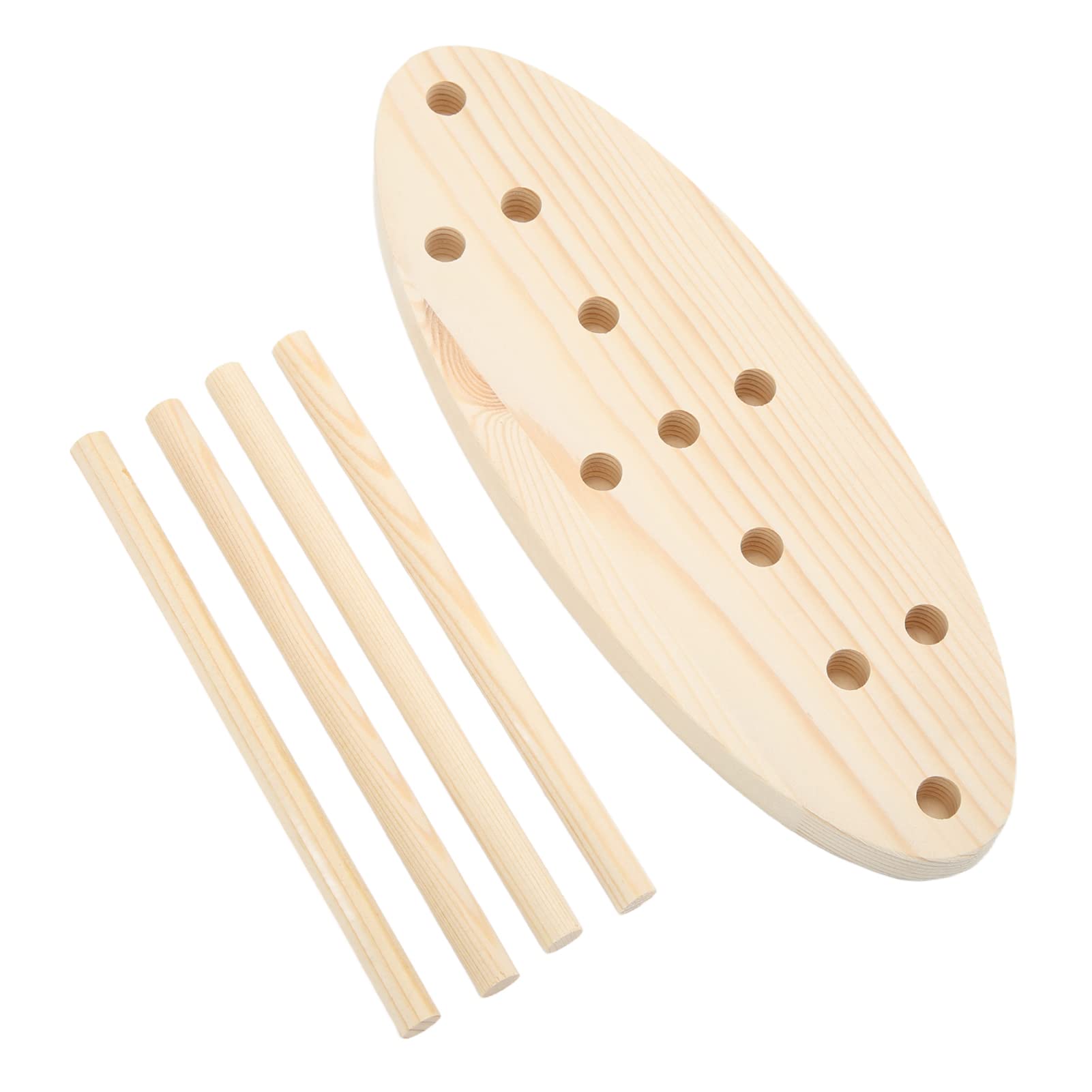 Portable Wooden Bow Maker for DIY Gift Wrapping & Party Decorations - Handmade Ribbon Bows for Presents, Weddings, Baby Showers & Home Decor