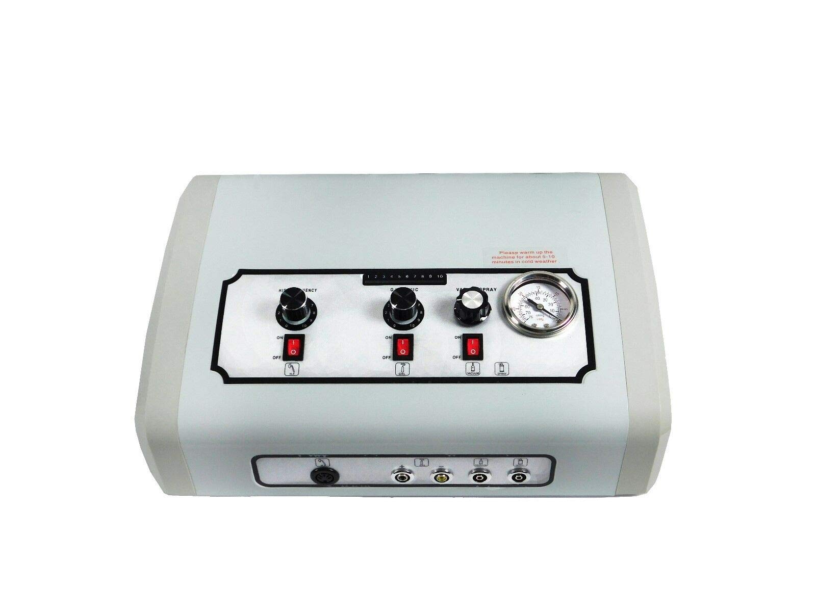 5-in-1 Microdermabrasion Facial Machine - Blackhead Remover & Pore Vacuum Minimizer for Acne Prevention | Gentle Alternative to Harsh Toners & Cleansers | Model TLC-3025M | Perfect for Home Spa & Professional Skincare Treatments